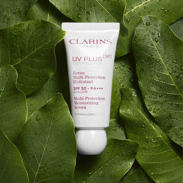 Clarins UV Plus Anti-Pollution Antioxidant Face Sunscreen SPF 50