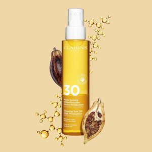 Clarins Olio Solare Illuminante Corpo SPF 30