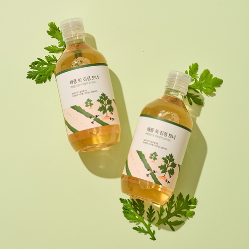 ROUND LAB Soothing Mugwort Toner 300ml Madecassoside Water-Type Toner
