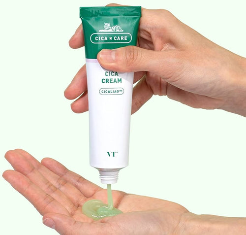 Vt Cica Care Cream with Cicaliao Ingredients Anti-Acne Repairing Moisturizing