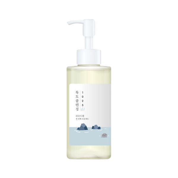 ROUND LAB 1025 Dokdo Cleansing Oil 200ml Alcohol-Free Blackhead Removal Unscented