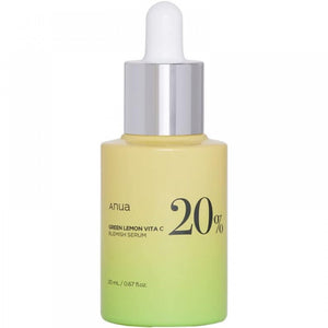 Anua Green Lemon Vitamin C Serum with Vitamin E, Hyaluronic & Ferulic Acid 0.67 fl.oz 20ml