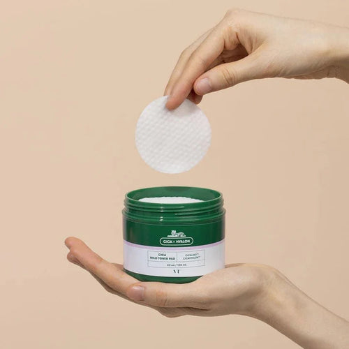 Cica Hyalon Soft Toner Pad with 0.5% Salicylic Acid - Soothing Repair and Anti-Acne