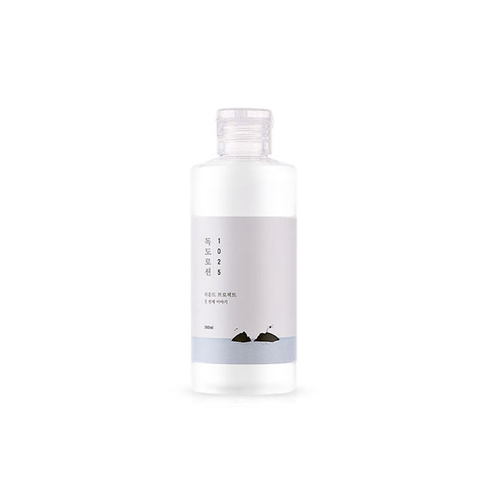 ROUND LAB 1025 Dokdo Lotion Triple Hyaluronic Acid Emulsion Calming Lotion for Sensitive Skin 6.76fl.oz