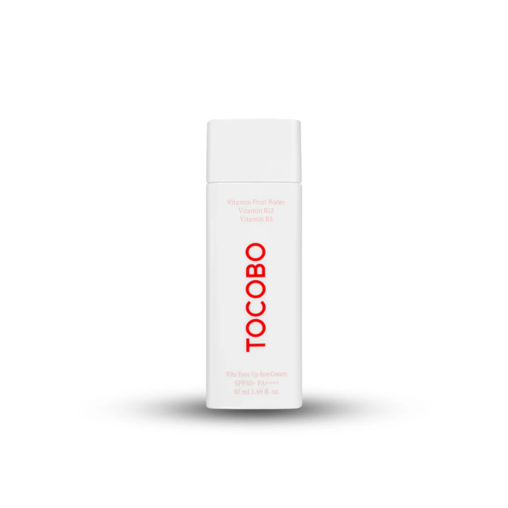 TOCOBO Vita Tone Up Sun Cream SPF50+ PA++++ 50ml Natural Ingredients Moist Vitamin Sunscreen