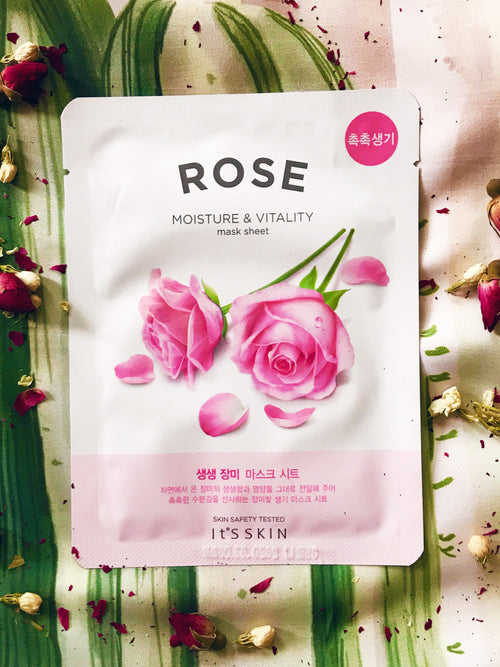 It's Skin Moisture Vitality Sheet Mask Nude Whisper Rose