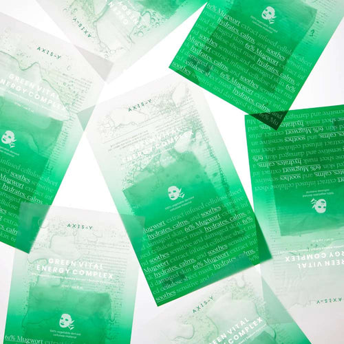 AXIS-Y Mugwort Green Vital Energy Complex Sheet Mask 27ml