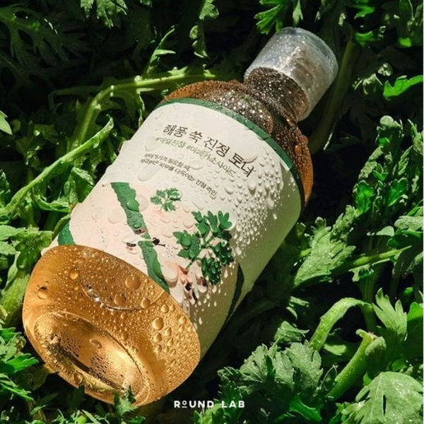 ROUND LAB Soothing Mugwort Toner 300ml Madecassoside Water-Type Toner
