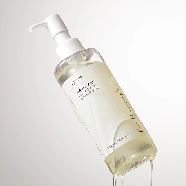 ANUA Heartleaf Pore Control Oil Korean Facial Cleanser Daily Blackhead Removal 200ml